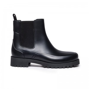 Botas Chelsea Bernardo Addison Rain Mujer Negras | UPB7024NE