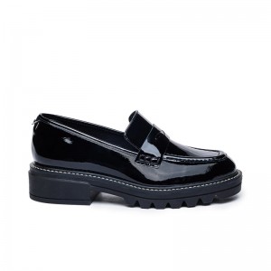 Mocasines Bernardo Chandler Lug-Sole Mujer Negras | AKC2417XC