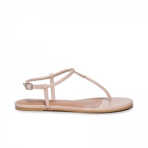 Sandalias Planas Bernardo Haven Thong Mujer Rosas | SEU2042EY
