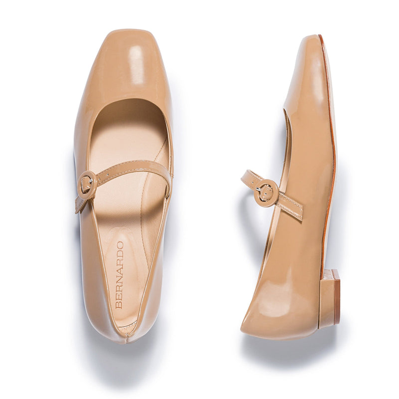 Bailarinas Bernardo Gabriela Mary Jane Mujer Beige | AKP4493EE