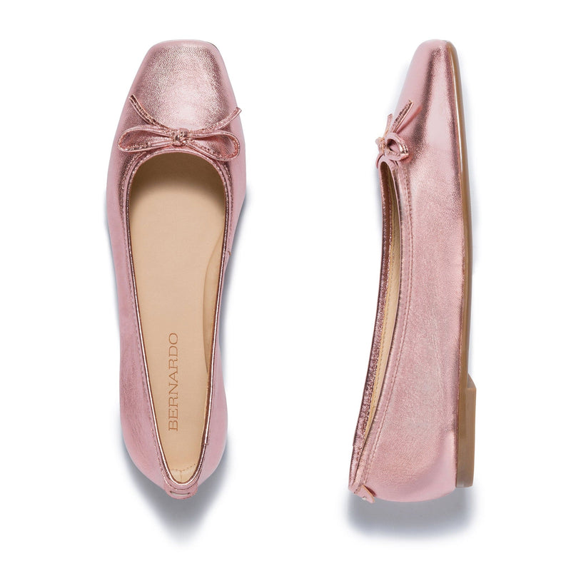 Bailarinas Bernardo Gwynn Mujer Rosas Claro | RTZ1194FL