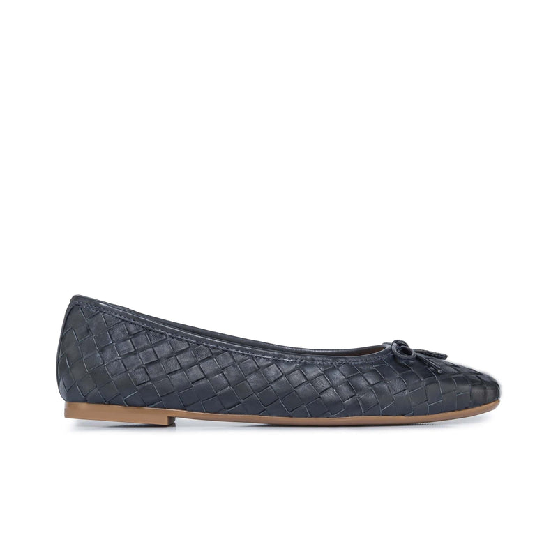 Bailarinas Bernardo Gwynn Woven Mujer Azul Marino | SAE5123AZ
