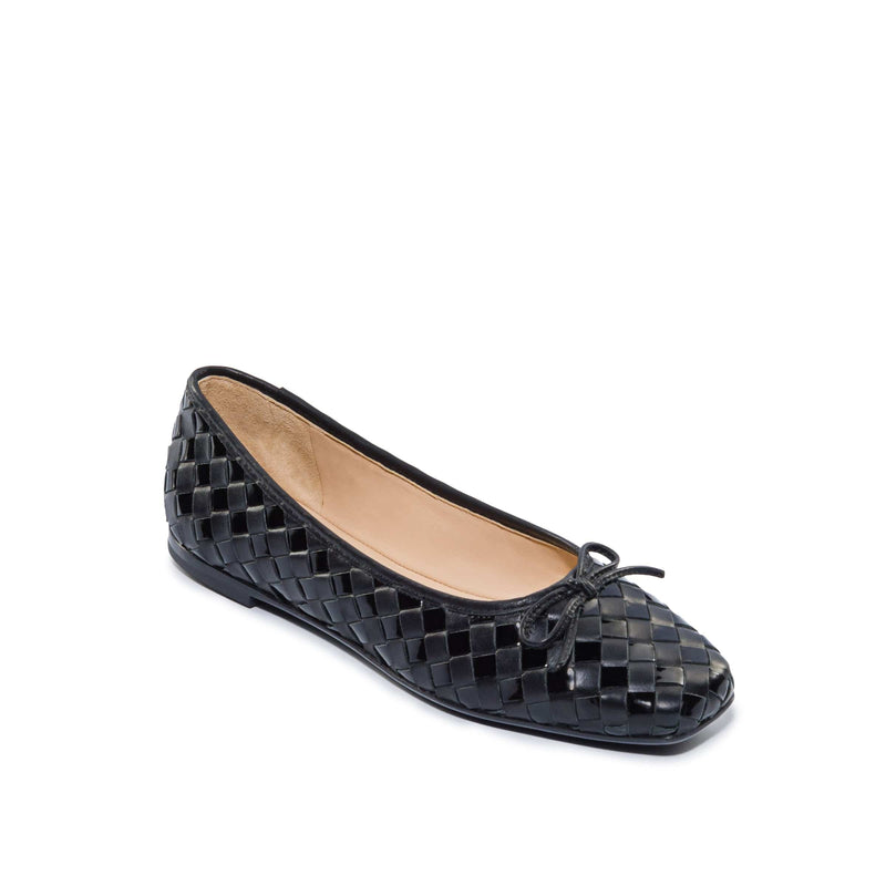 Bailarinas Bernardo Gwynn Woven Mujer Negras | ZME393SE