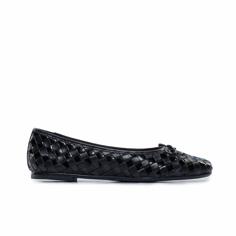 Bailarinas Bernardo Gwynn Woven Mujer Negras | ZME393SE