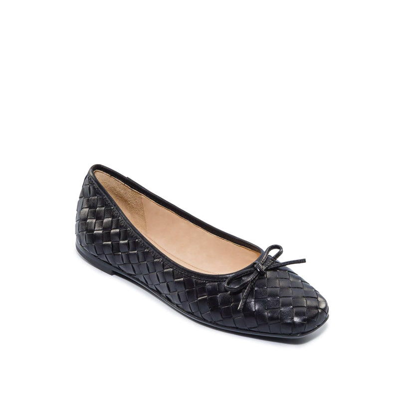Bailarinas Bernardo Gwynn Woven Mujer Negras | EZZ942YG