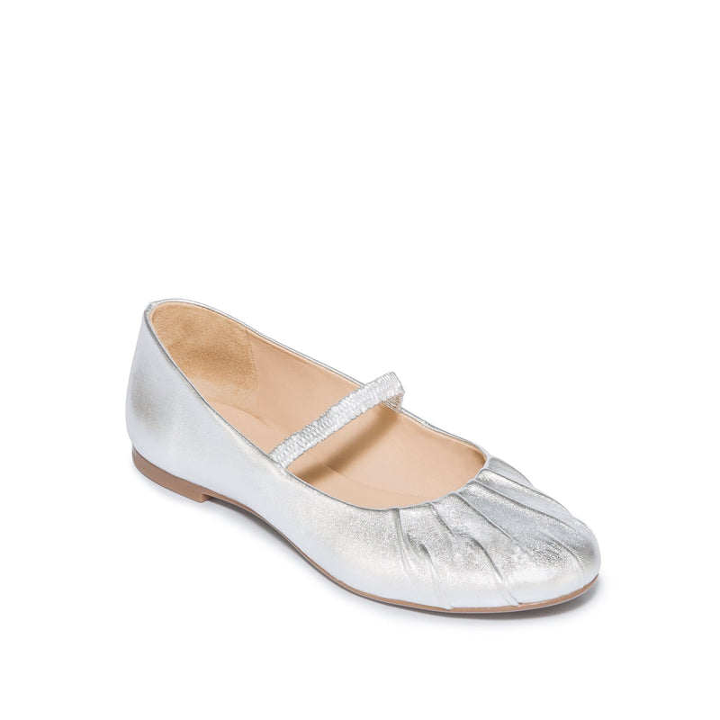 Bailarinas Bernardo Savona Ballerina Mujer Plateadas | DYG742CY