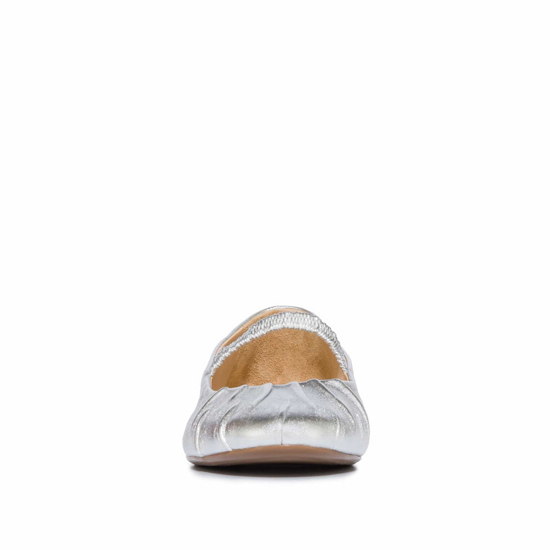 Bailarinas Bernardo Savona Ballerina Mujer Plateadas | DYG742CY