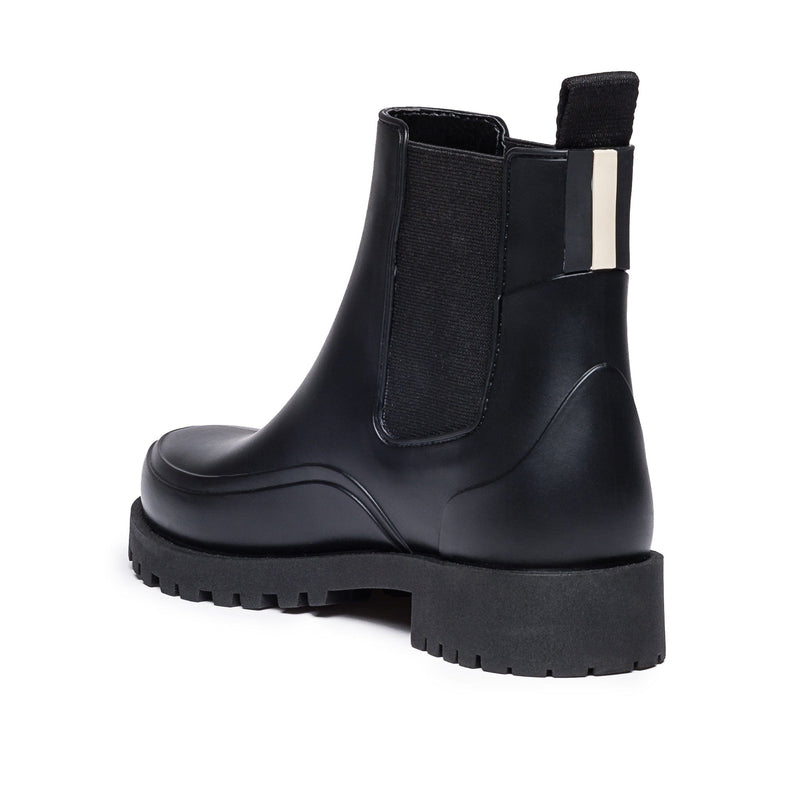 Botas Chelsea Bernardo Addison Rain Mujer Negras | UPB7024NE