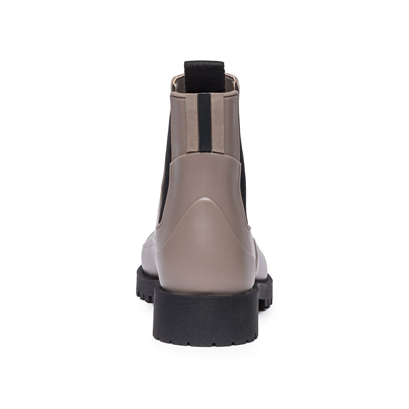 Botas Chelsea Bernardo Addison Rain Mujer Gris Negras | YKJ3858ZN