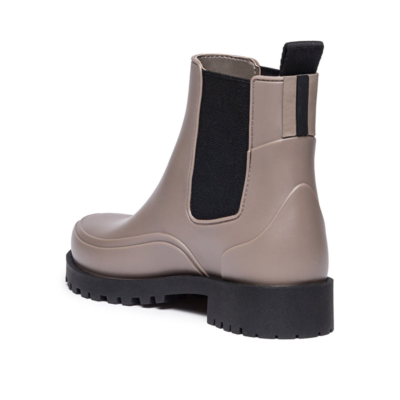 Botas Chelsea Bernardo Addison Rain Mujer Gris Negras | YKJ3858ZN