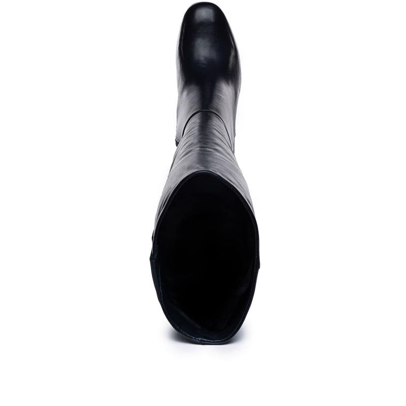 Botas Hasta La Rodilla Bernardo Norma Mujer Negras | XHV8151LV