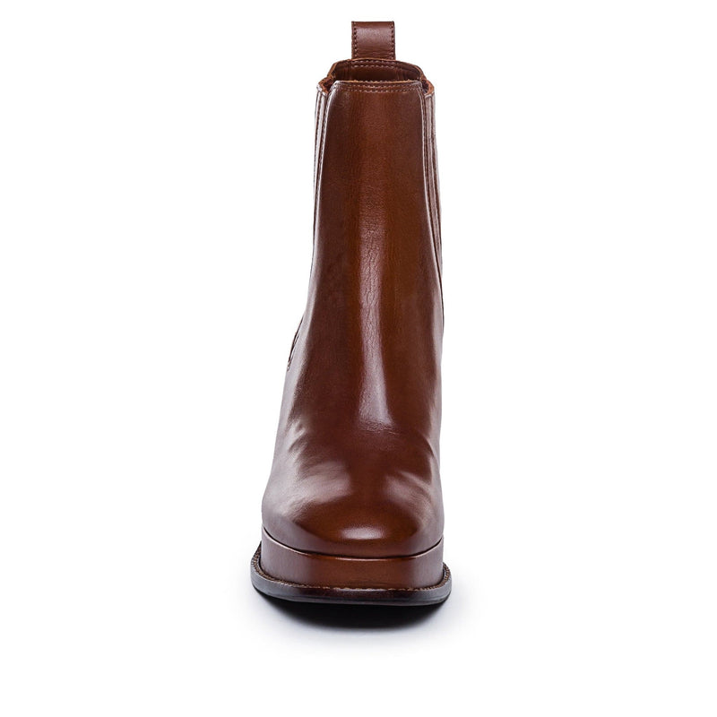 Botas Plataforma Bernardo Nicola Mujer Chocolate | AQR4578EI