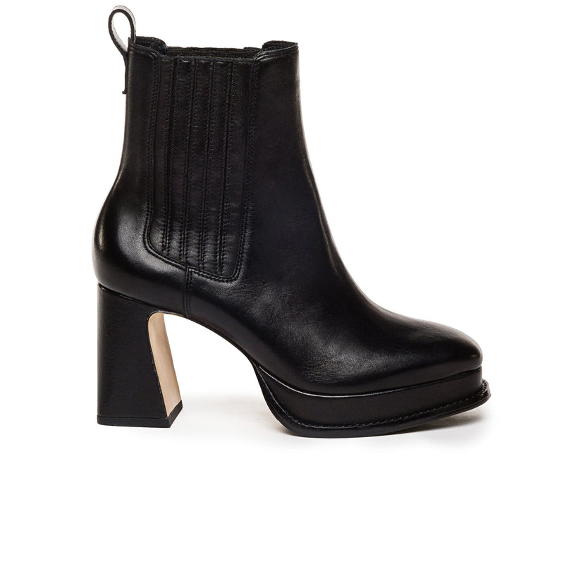 Botas Plataforma Bernardo Nicola Mujer Negras | BET2238FQ