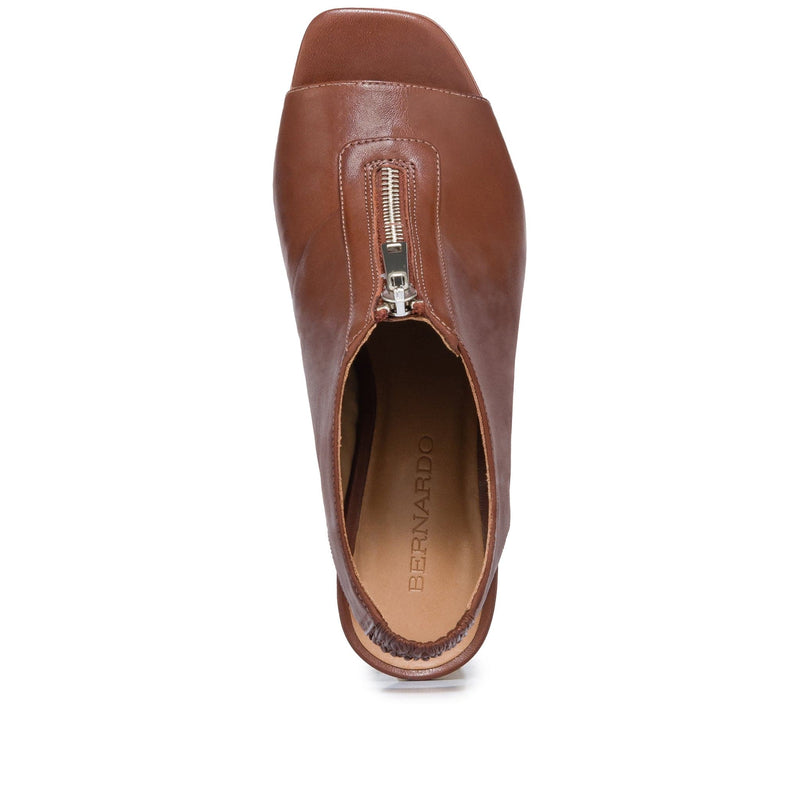 Botines Bernardo Levy Mujer Marrones Oscuro | ZSN1132QC