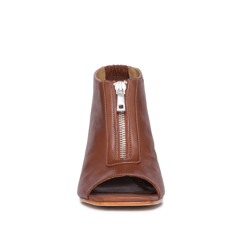Botines Bernardo Levy Mujer Marrones Oscuro | ZSN1132QC