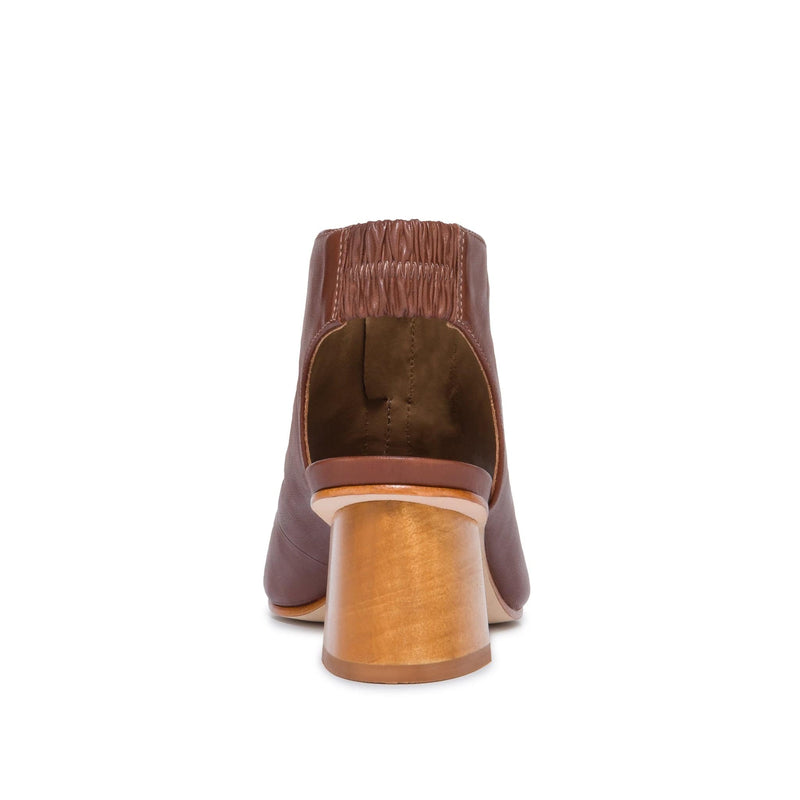 Botines Bernardo Levy Mujer Marrones Oscuro | ZSN1132QC