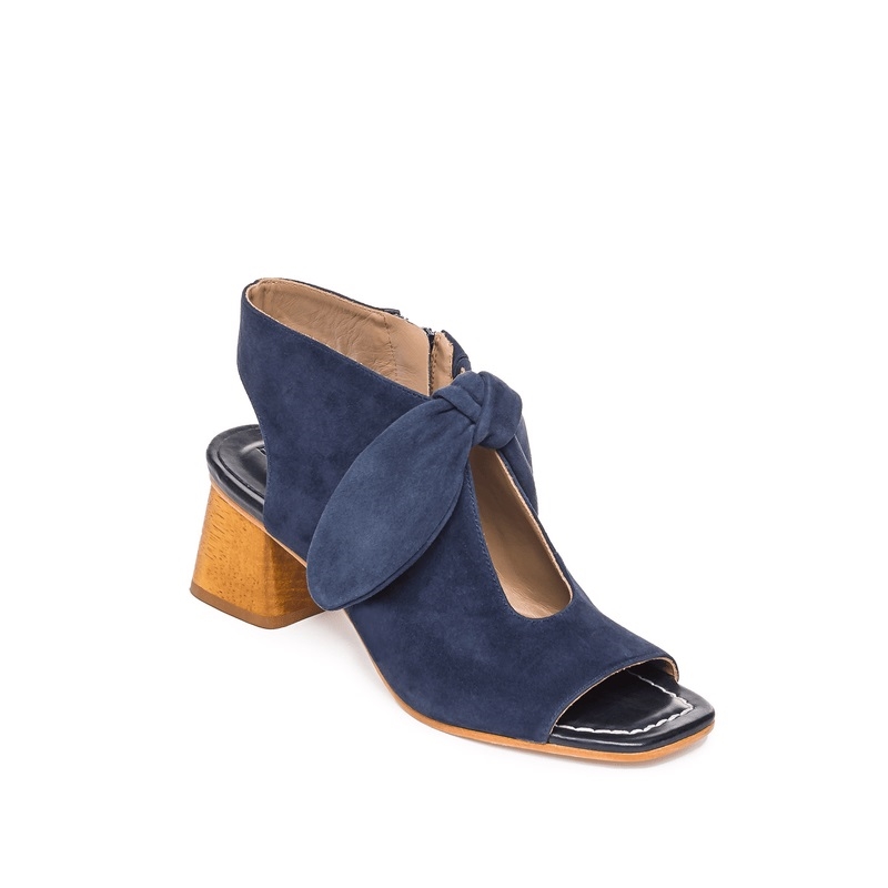 Botines Bernardo Lizzie Mujer Azul Marino | OVS187GL