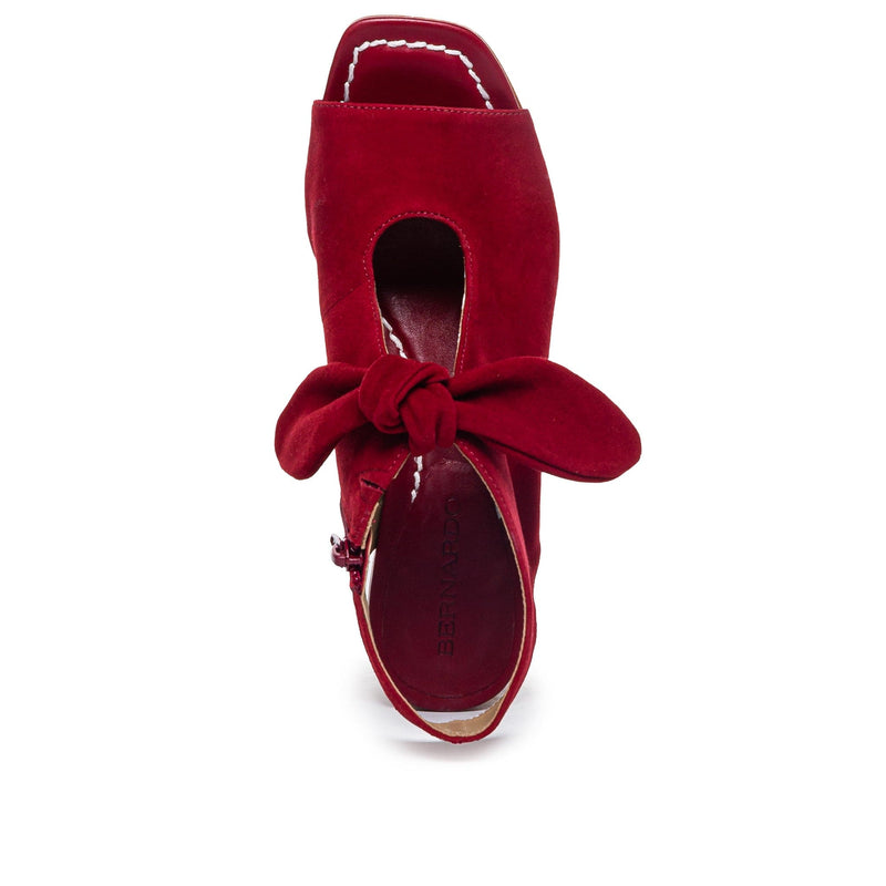 Botines Bernardo Lizzie Mujer Rojas Oscuro | IAB9234OW