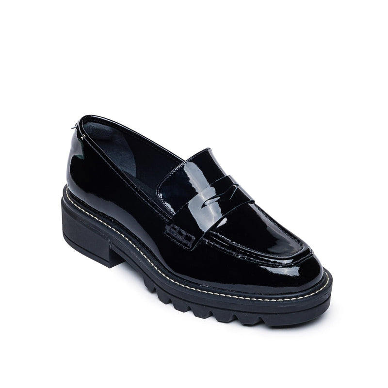 Mocasines Bernardo Chandler Lug-Sole Mujer Negras | AKC2417XC
