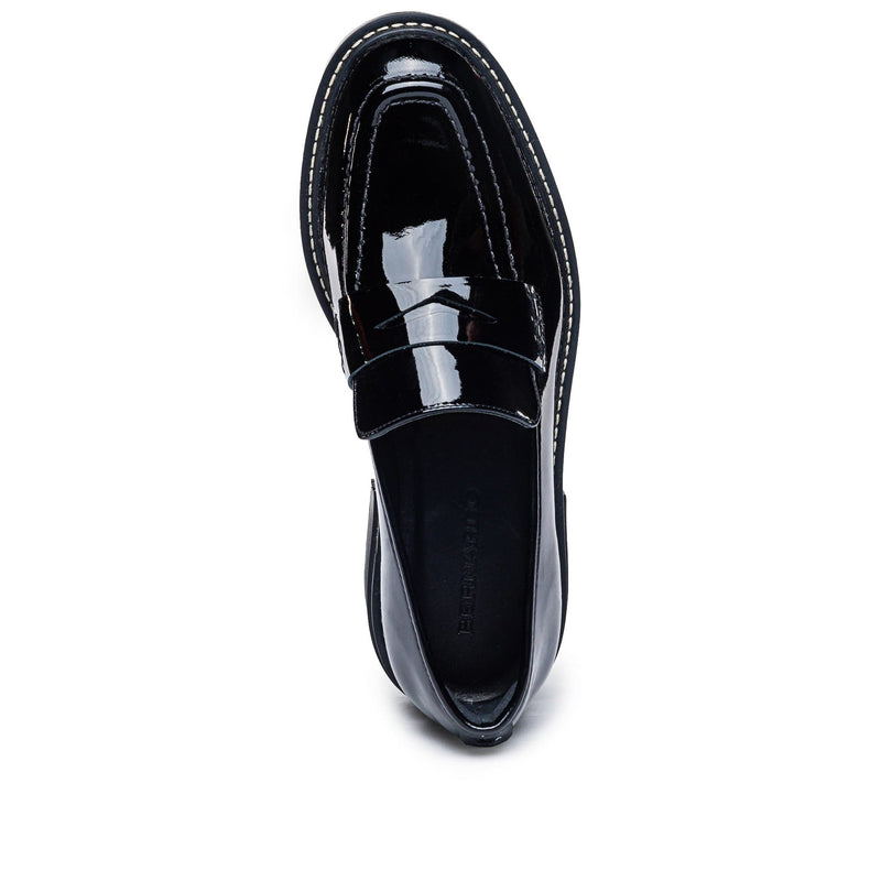 Mocasines Bernardo Chandler Lug-Sole Mujer Negras | AKC2417XC