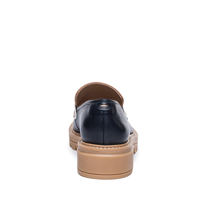 Mocasines Bernardo Chandler Lug-Sole Mujer Negras Marrones Oscuro | QRF9946BM