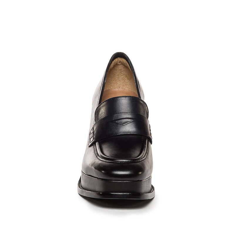 Mocasines Bernardo Natalie Platform Mujer Negras | BDC313GN