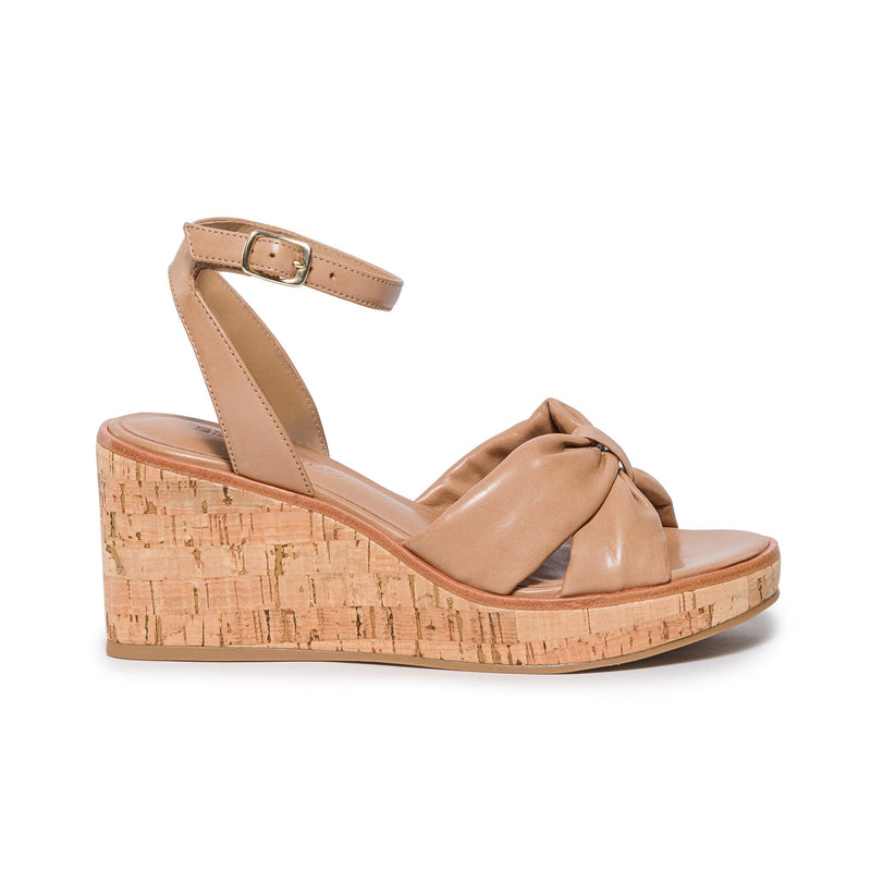 Sandalias Cuña Bernardo Kearny Mujer Marrones | ANJ9594VO