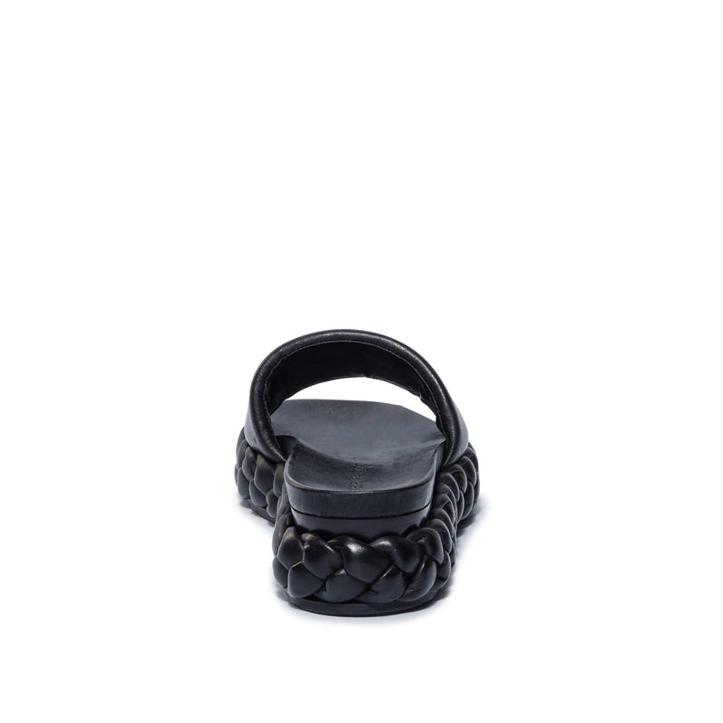 Sandalias Deslizantes Bernardo Charleston Braided Mujer Negras | ZCT8996WQ