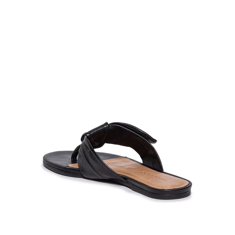 Sandalias Deslizantes Bernardo Harmony Thong Mujer Negras | UHL4885JR