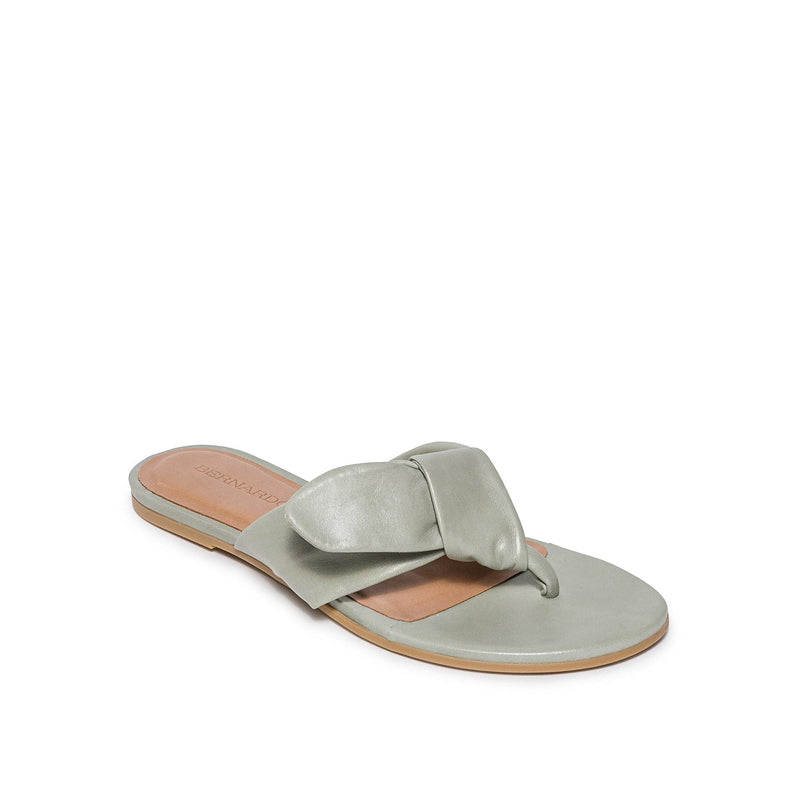 Sandalias Deslizantes Bernardo Harmony Thong Mujer Verde Claro | LKY5027EN