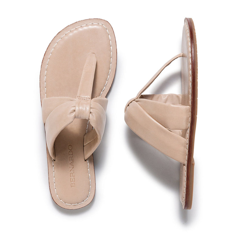 Sandalias Deslizantes Bernardo Margaret Thong Mujer Rosas | RFG8175NT