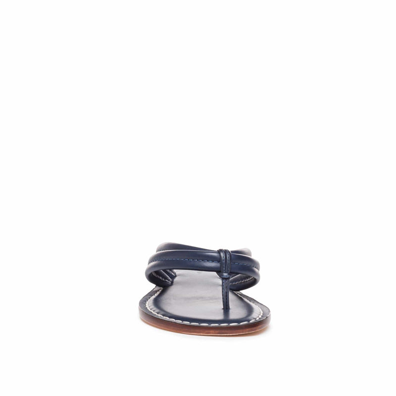 Sandalias Deslizantes Bernardo Miami Thong Mujer Azul Marino | ZVZ3261ZP