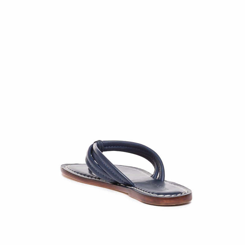 Sandalias Deslizantes Bernardo Miami Thong Mujer Azul Marino | ZVZ3261ZP