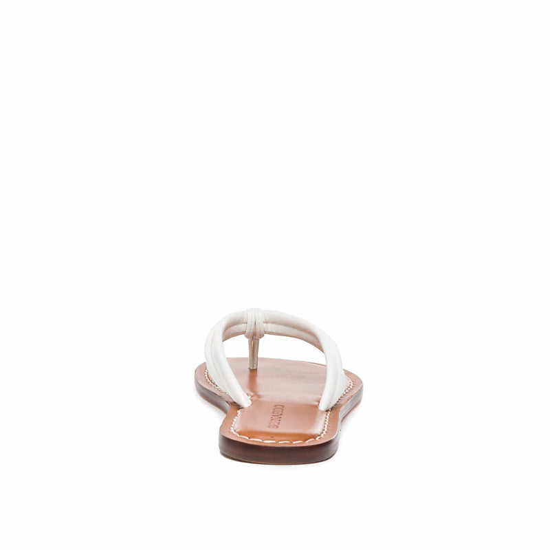 Sandalias Deslizantes Bernardo Miami Thong Mujer Blancas | GQT9691HS