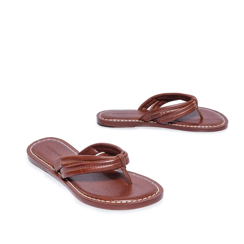 Sandalias Deslizantes Bernardo Miami Thong Mujer Chocolate | RMC8567VV