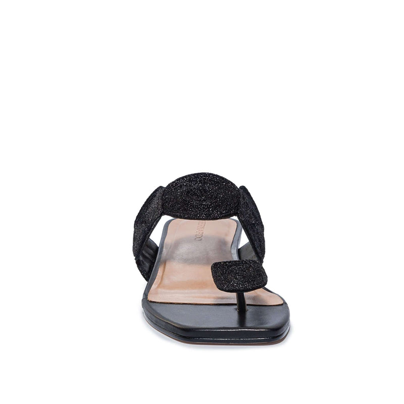 Sandalias Deslizantes Bernardo Palermo Mujer Negras | FPR9983WB