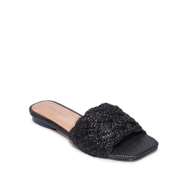 Sandalias Deslizantes Bernardo Pixie Mujer Negras | IYL7526ZM