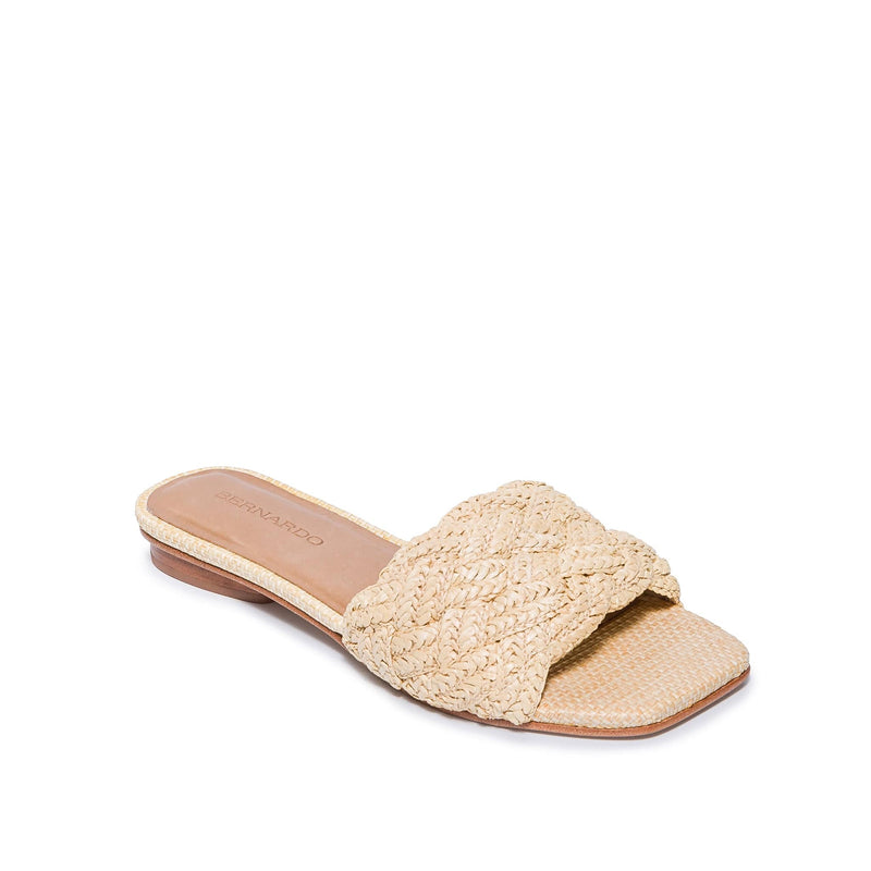 Sandalias Deslizantes Bernardo Pixie Mujer Beige | UUZ6530XU