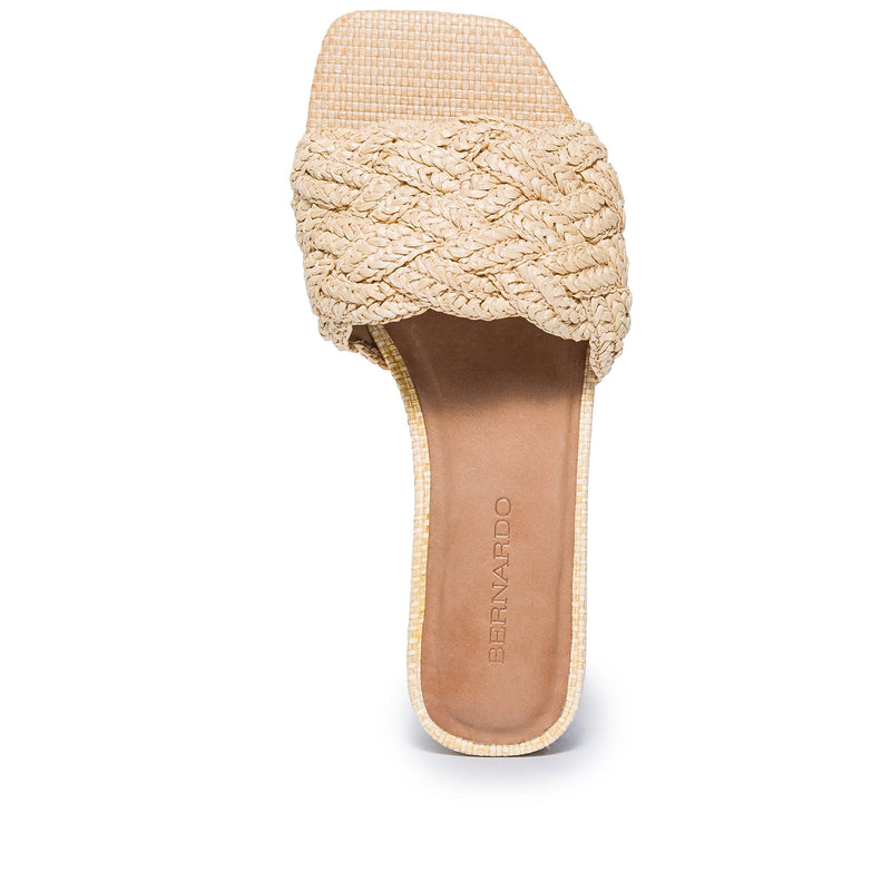 Sandalias Deslizantes Bernardo Pixie Mujer Beige | UUZ6530XU