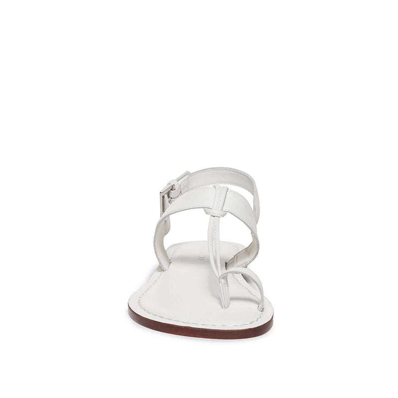Sandalias Planas Bernardo Maverick 2 Toe Ring Mujer Blancas | FKX955YW