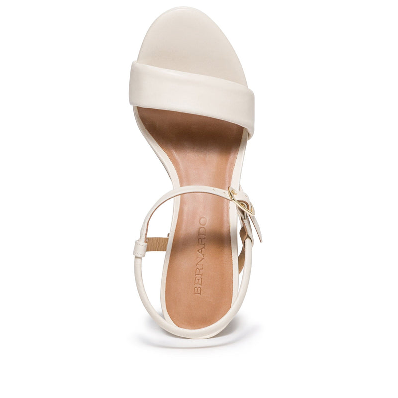 Sandalias Plataforma Bernardo Ventura Mujer Blancas | ACJ2520JW