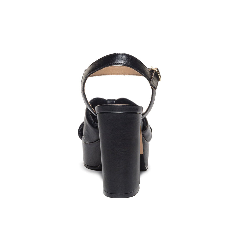 Sandalias Plataforma Bernardo Veronika Mujer Negras | NYY3215YZ