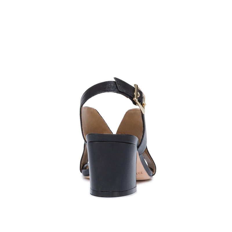 Sandalias Tacones Bernardo Bedford Mid Mujer Negras | XFW657ET
