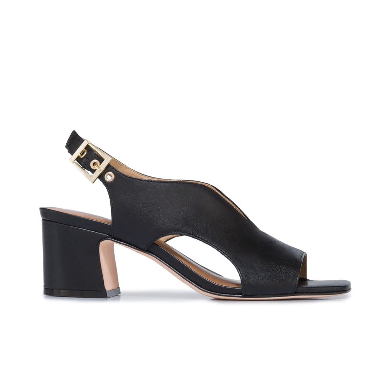 Sandalias Tacones Bernardo Bedford Mid Mujer Negras | XFW657ET
