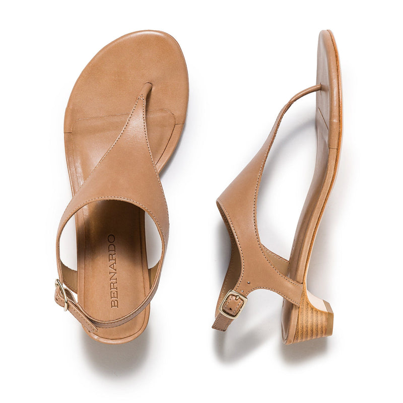 Sandalias Tacones Bernardo Goldy Demi Mujer Marrones | GTM9254PZ