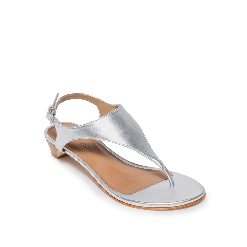 Sandalias Tacones Bernardo Goldy Demi Mujer Plateadas | WLX8919VK
