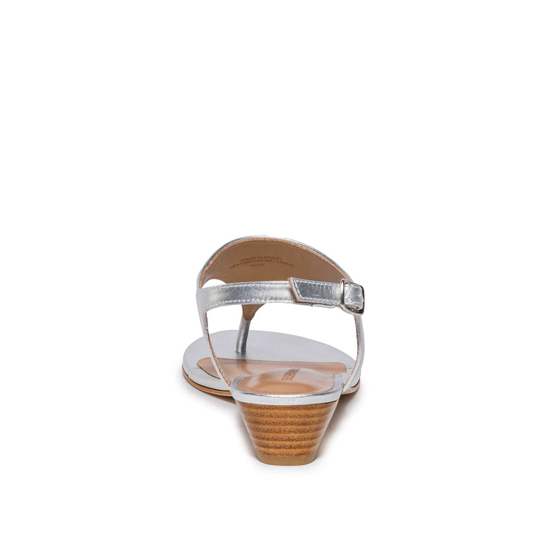 Sandalias Tacones Bernardo Goldy Demi Mujer Plateadas | WLX8919VK