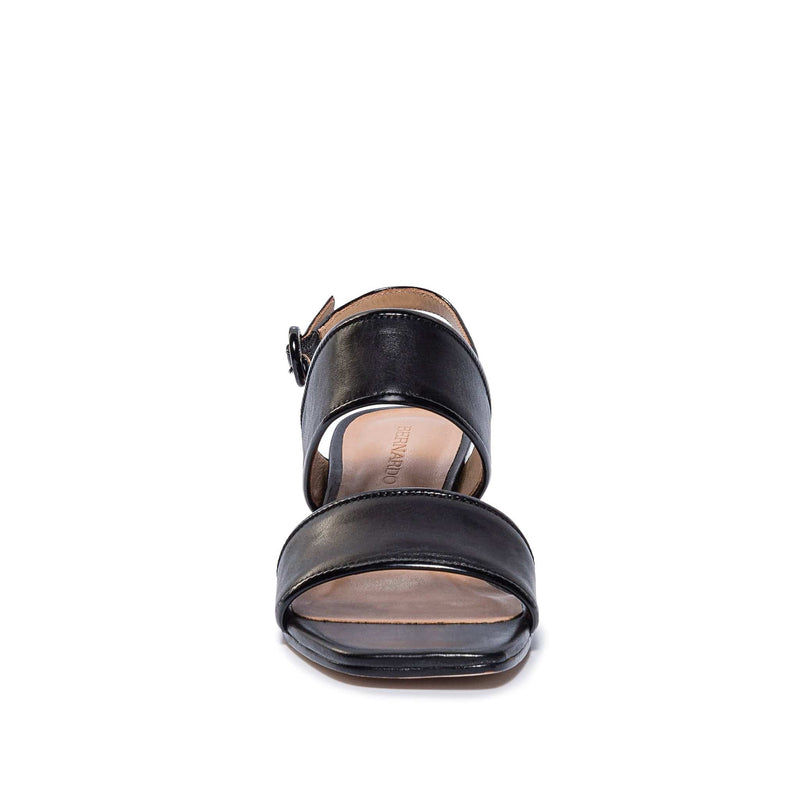 Sandalias Tacones Bernardo Jasper Slingback Mujer Negras | HLU128NH
