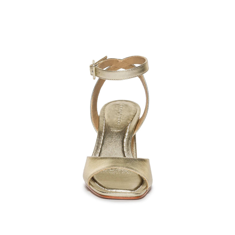 Sandalias Tacones Bernardo Nyack Mujer Doradas | VDI1411IC