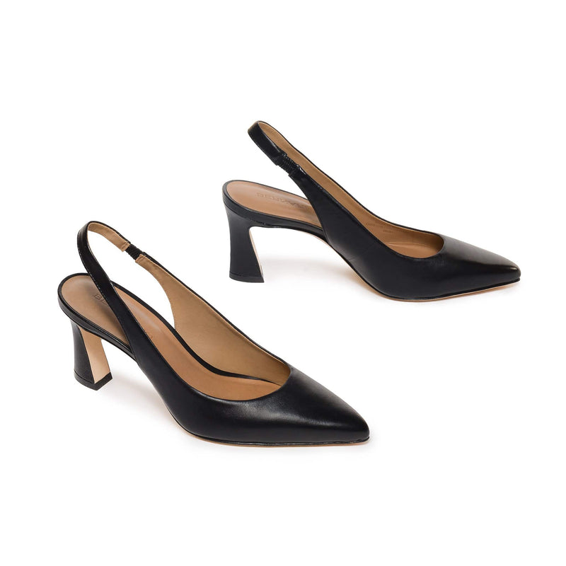 Tacones Bernardo Felicity Slingback Mujer Negras | EWC9414YN